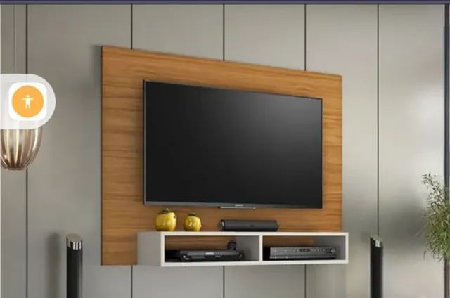 Painel para 44polegadas rustico off-white 1.20