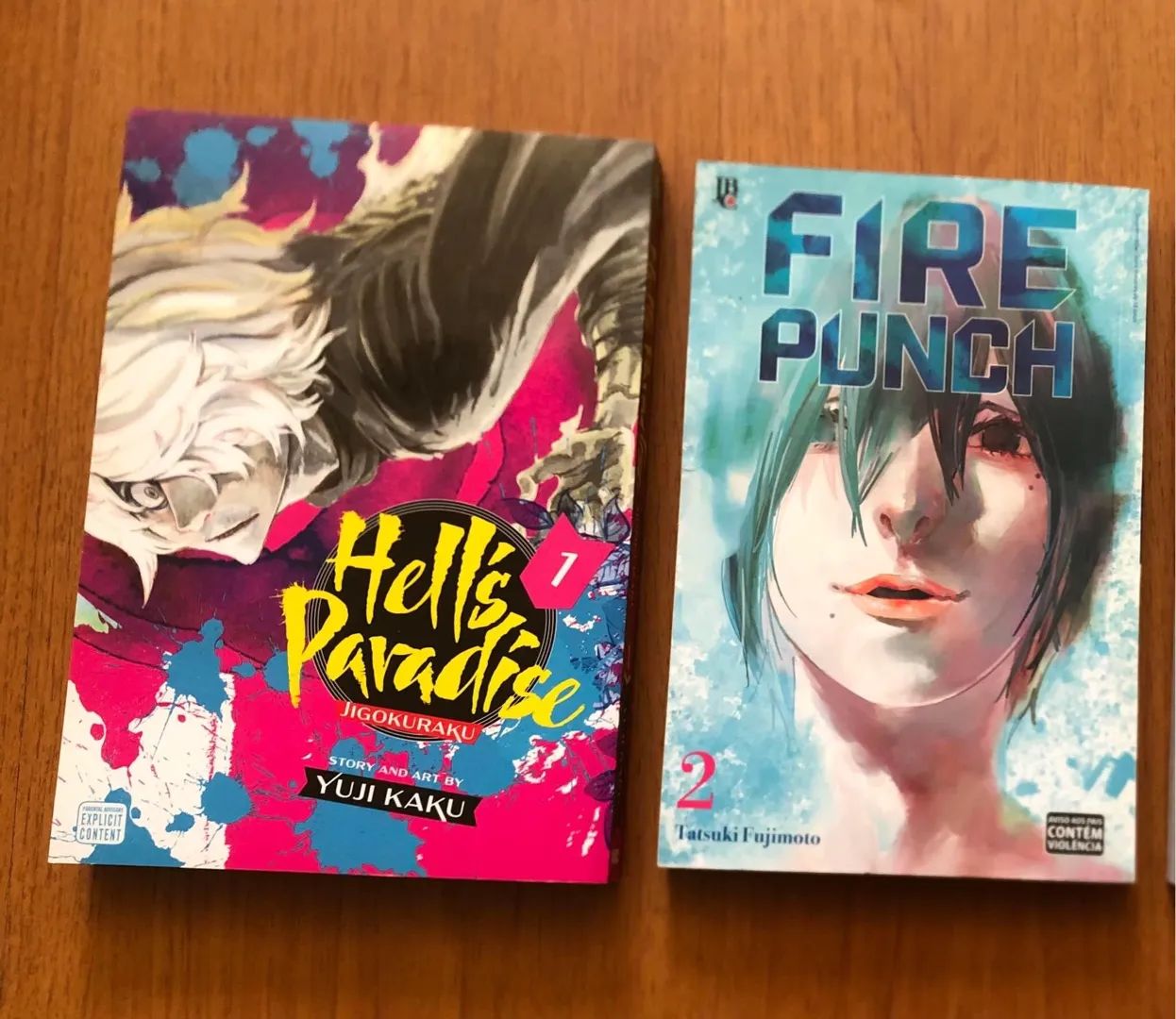 Dois mangas: hell?s paradise e fite punch 