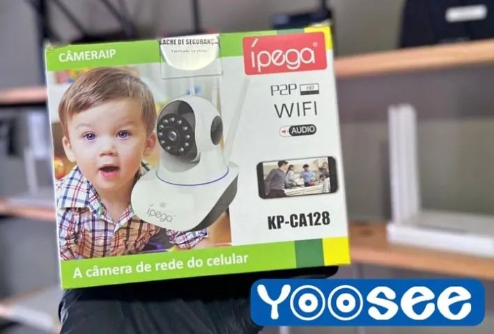 Ip Wifi 360º 720p Hd Visão, Camera 3 Antenas Robo  com o melhor App