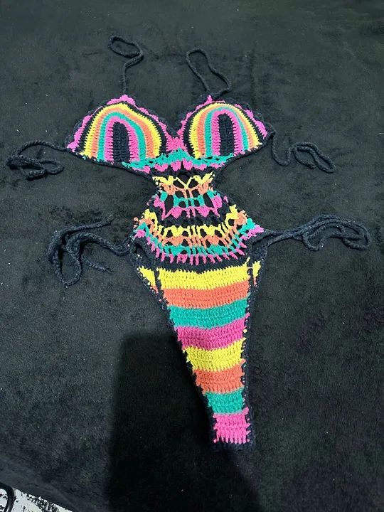 Body - Maiô Crochê - Lindo  - Foto 3