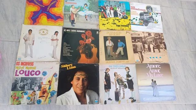 Discos de vinil a partir de R$55 cada.