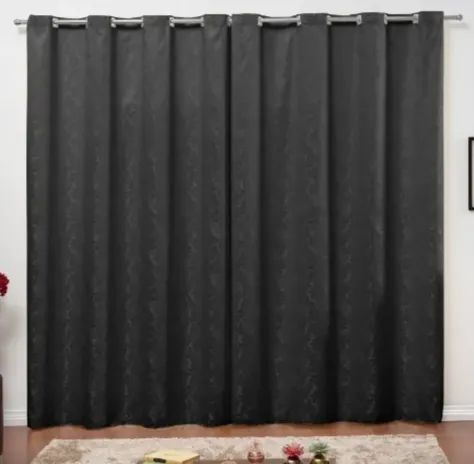 Cortinas tecido jacquard Apartir R$ 89,90 - Foto 5