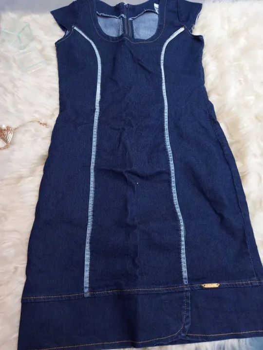Vestidos jeans tamanhos variados  - Foto 5