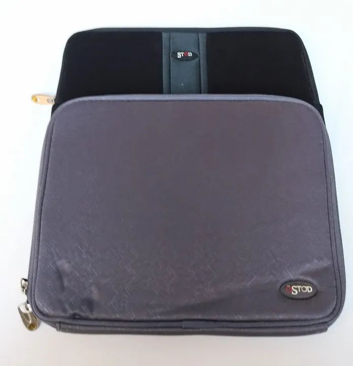 Capa para Ipads - Preta e Cinza