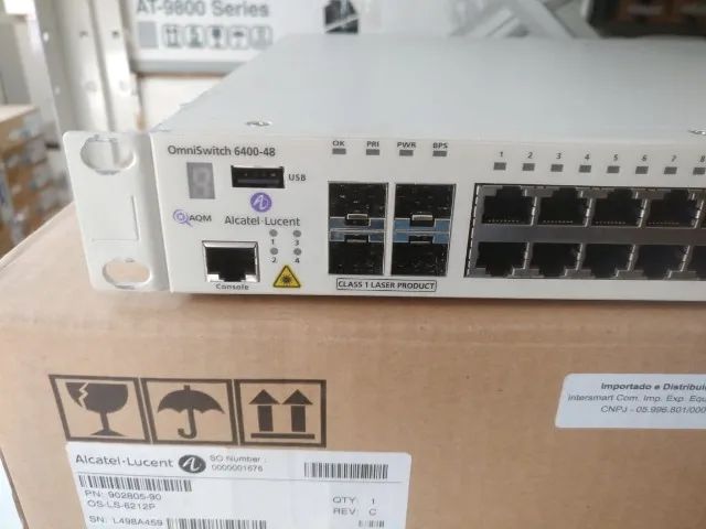 Switch de rede 44 portas 10/100/1000 + 4 portas 1000 (SFP ou UTP) - Foto 2