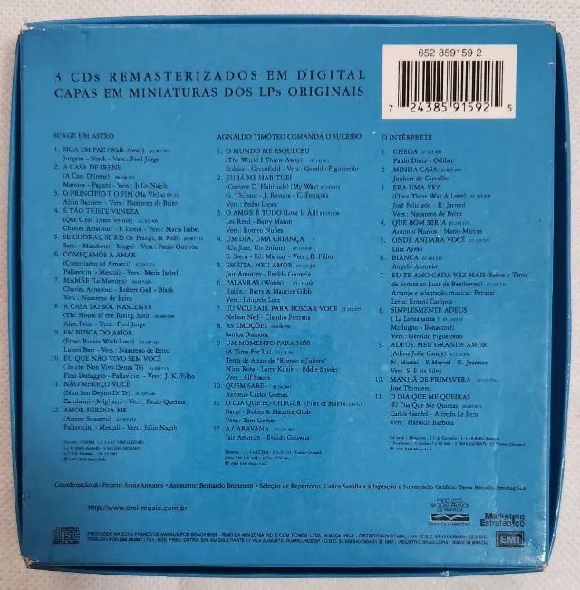 Agnaldo Timóteo - Box 3 cds - Foto 2