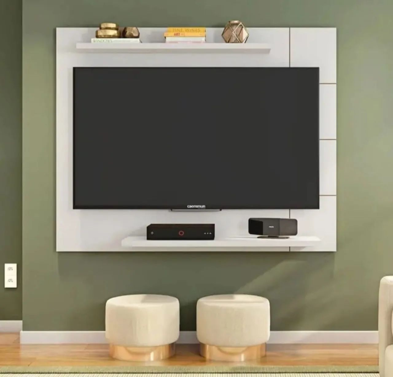 Promoção Painel Para Tv Até 50 Polegadas, Novo Na Caixa Lacrado Desmontado 
