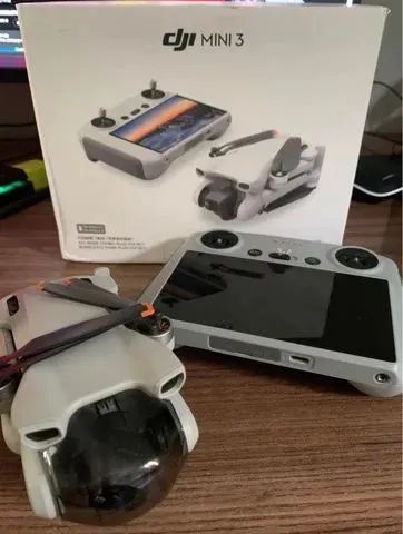 Drone Dji mini 3 Câmera 4K Controle com tela RC - Foto 3