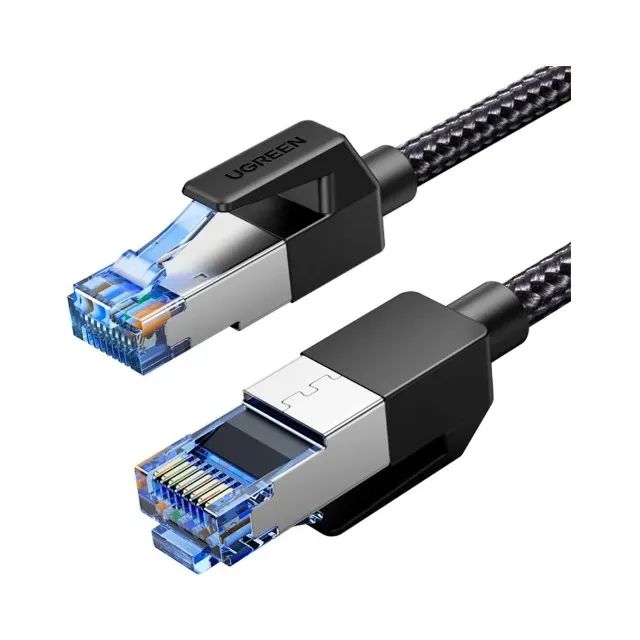 Cabo Ethernet UGREEN Cat 8 Trançado NW153 - Alta Performance - Loja Coimbra Computadores  - Foto 5