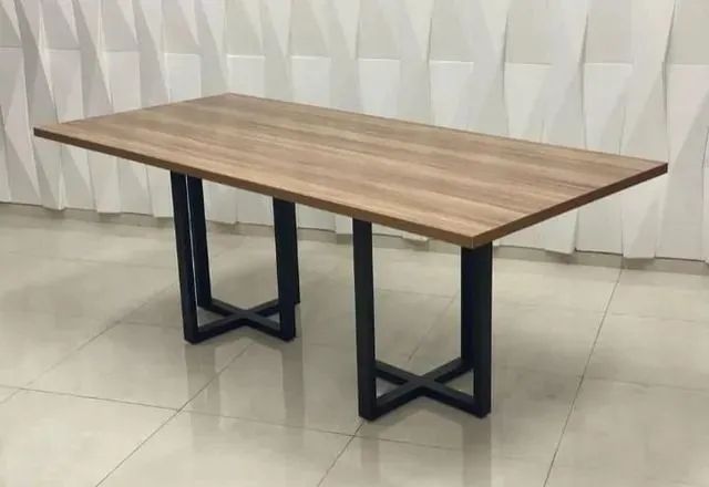 Mesa para reunião retangular  escritório  - Foto 3