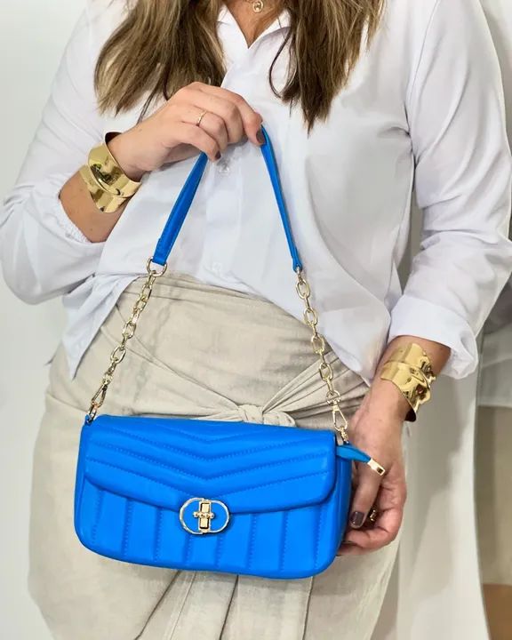 Duas bolsas femininas, branca, novas - Foto 2