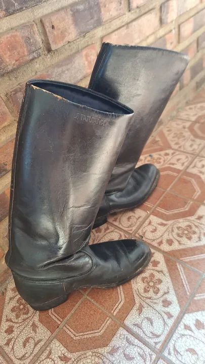 Botas de Couro - Estilo Clássico - Foto 5