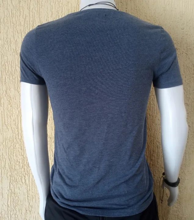 Nova - Camisa Masculina Azul Asos- importada - Foto 2