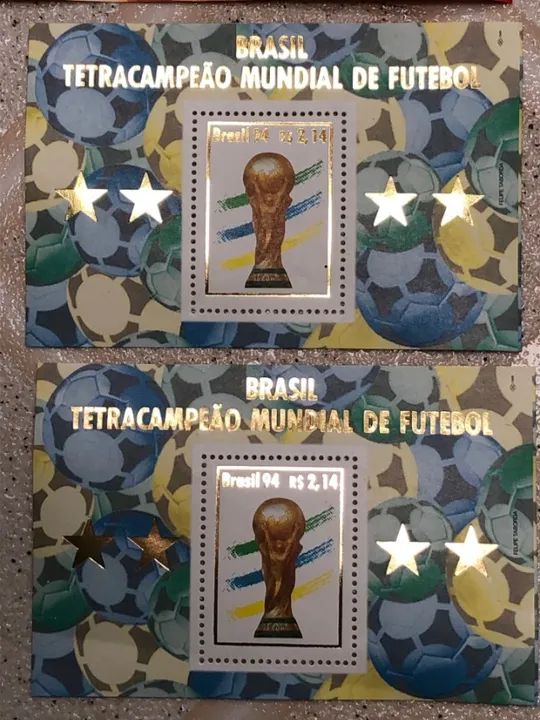 Selos Comemorativos - Kit com 06 Blocos de Selos - Foto 6