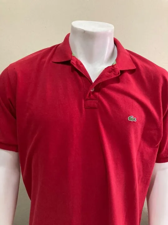 Camisa polo lacoste vermelha