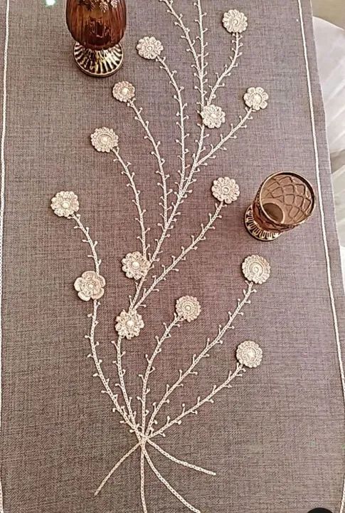 Centro de Mesa em croche