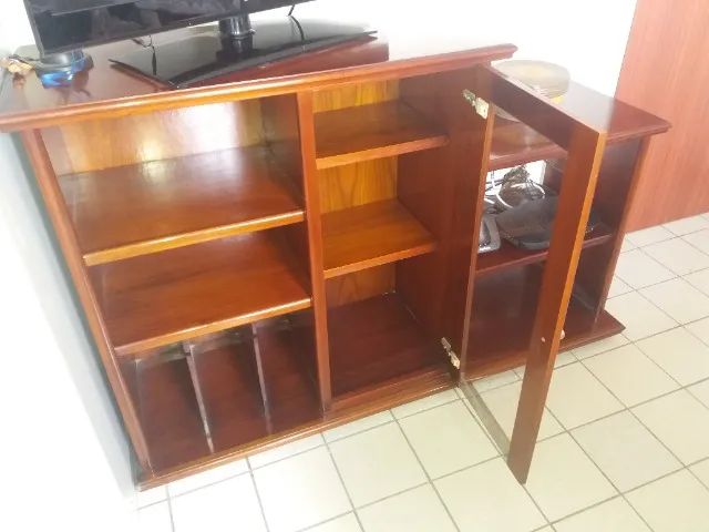 Rack Estante Amadeirada Usada Grande - Foto 2