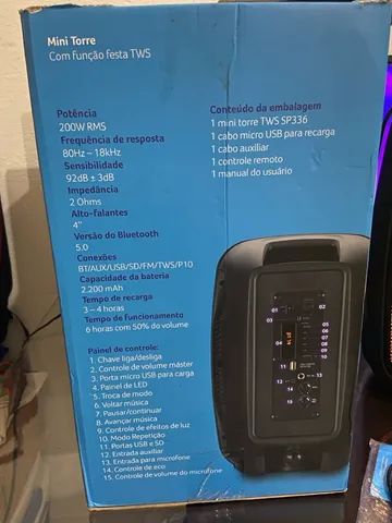 Caixa de som bluetooth  - Foto 4