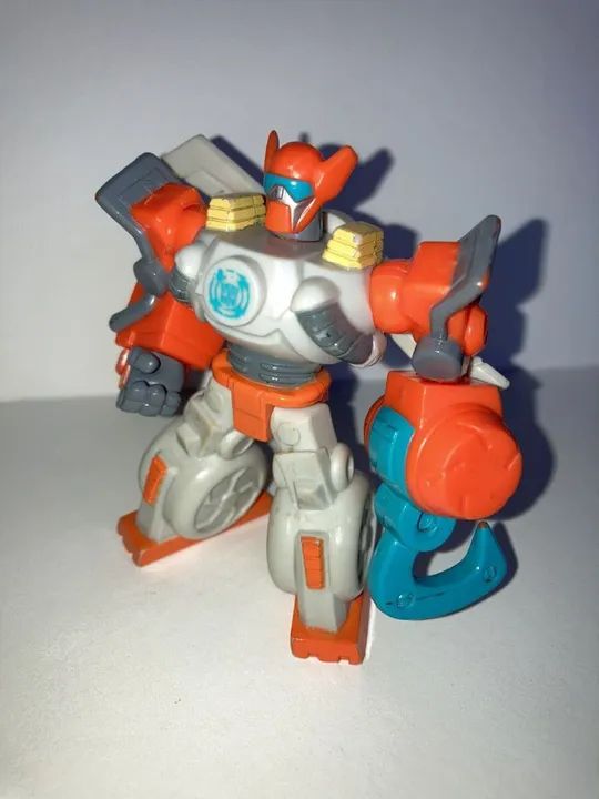 boneco transformers rescue bots - blades ORIGINAL