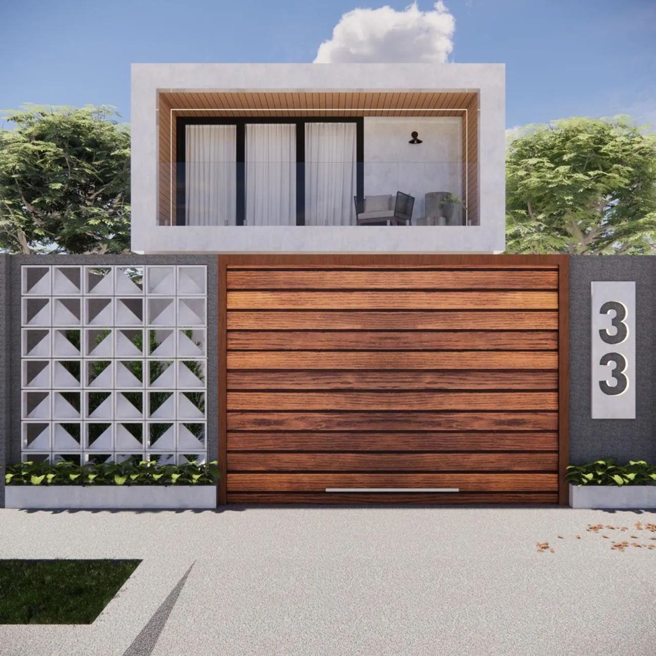 Blocos de concreto para construção - tijolo vazado decorativo  - Foto 3