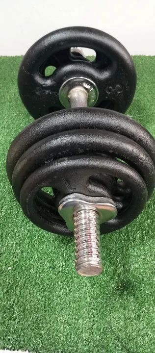 Halteres 12kg - Academia em casa - Foto 4