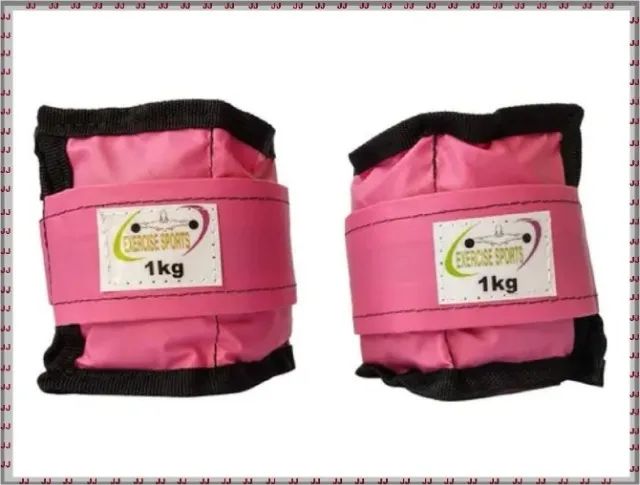 Par de Tornozeleiras - caneleiras com velcro 1 kg cada