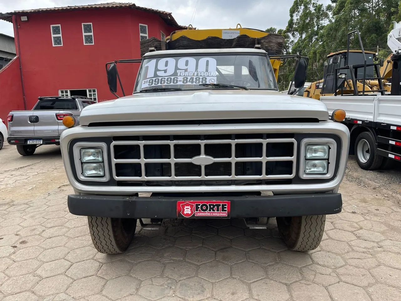 Ford F-14000 com Carroceria e Munck - Foto 2