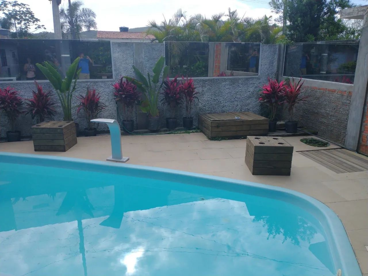 Casa com piscina em garopaba para temporada