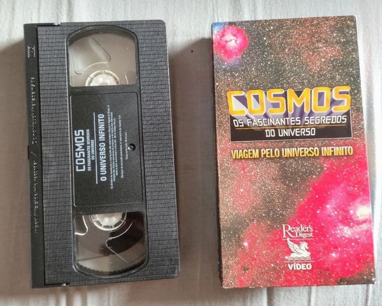 Cosmos: Os Fascinantes Segredos do Universo - VHS - Antiguidades