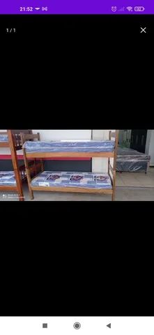 Beliche com colchão 