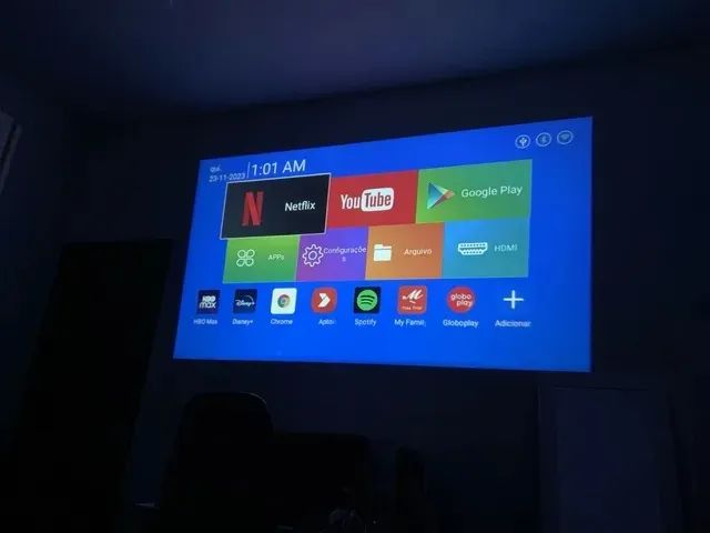 Projetor Hy300 Sistema Android Entrega gratis  - Foto 4