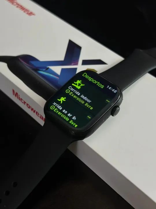 Smartwatch S10 PRO 47MM Tela OLED Infinita Original Novo Na Caixa - Foto 4