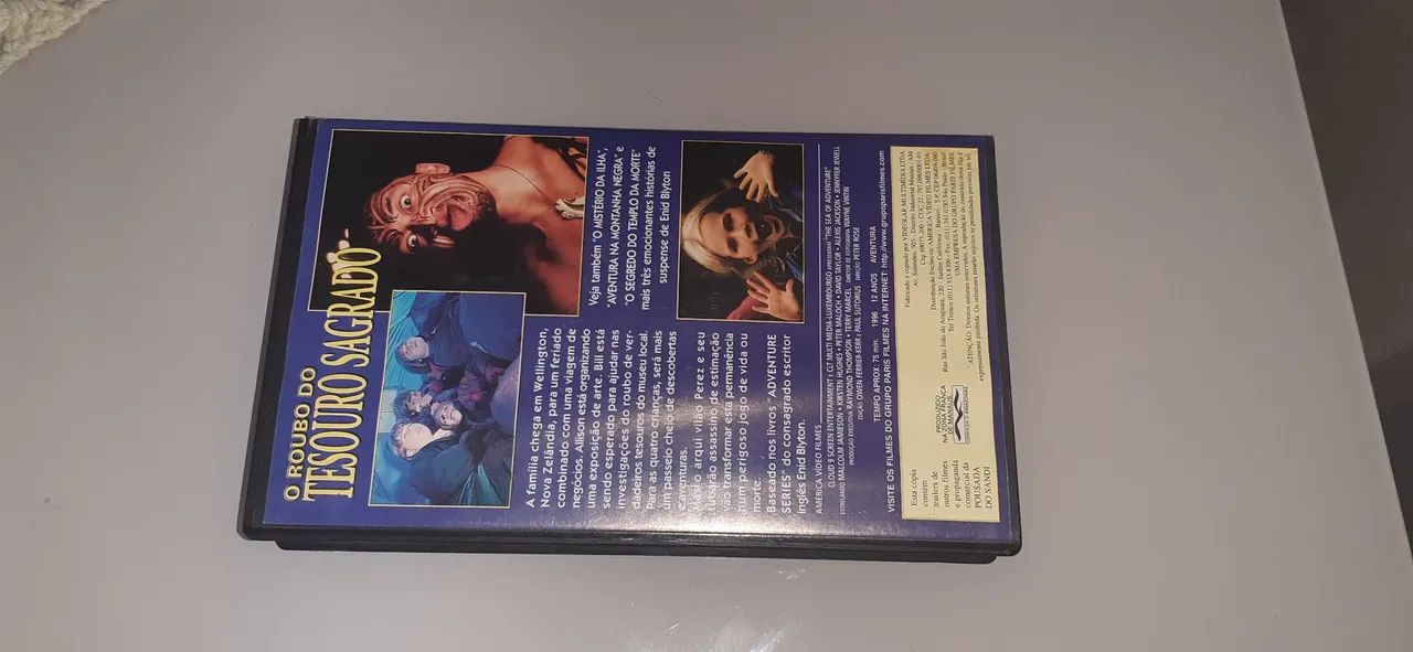 VHS O Roubo do Tesouro Sagrado - Foto 2