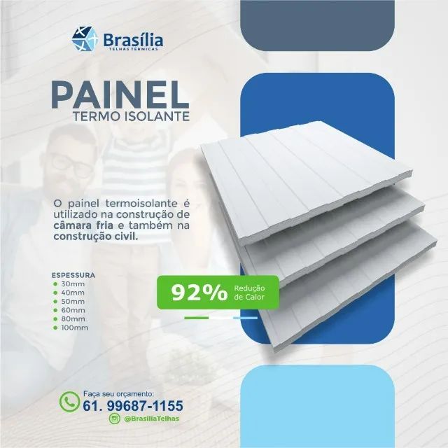 Painel Térmico - Câmara Fria - Isopor - Venda e Instalação - Foto 5