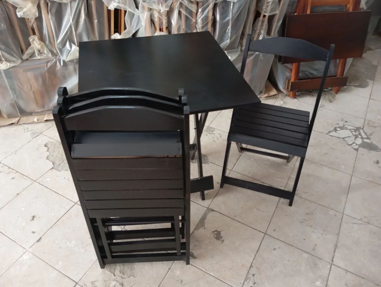 Conjunto De mesa Dobrável  - Foto 3