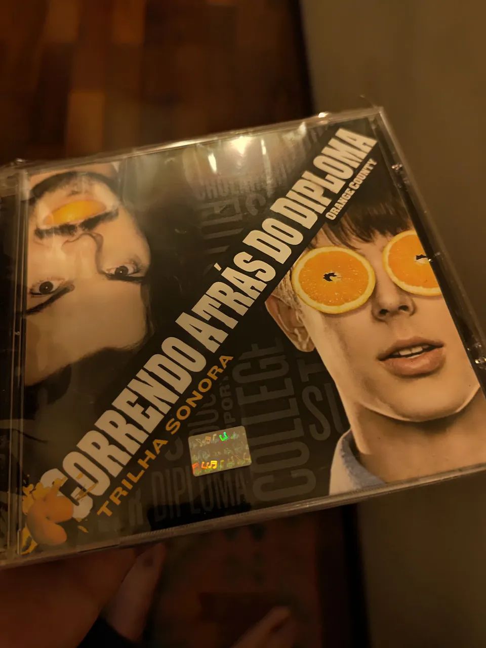 Cd trilha sonora correndo atrás do diploma (orange county) (lacrado)