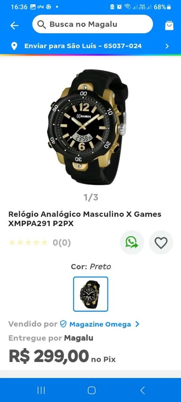 Relógio Masculino Digital e Masculino X-Games RELOGIO XGAME Xmppa291 P2PX - Foto 5