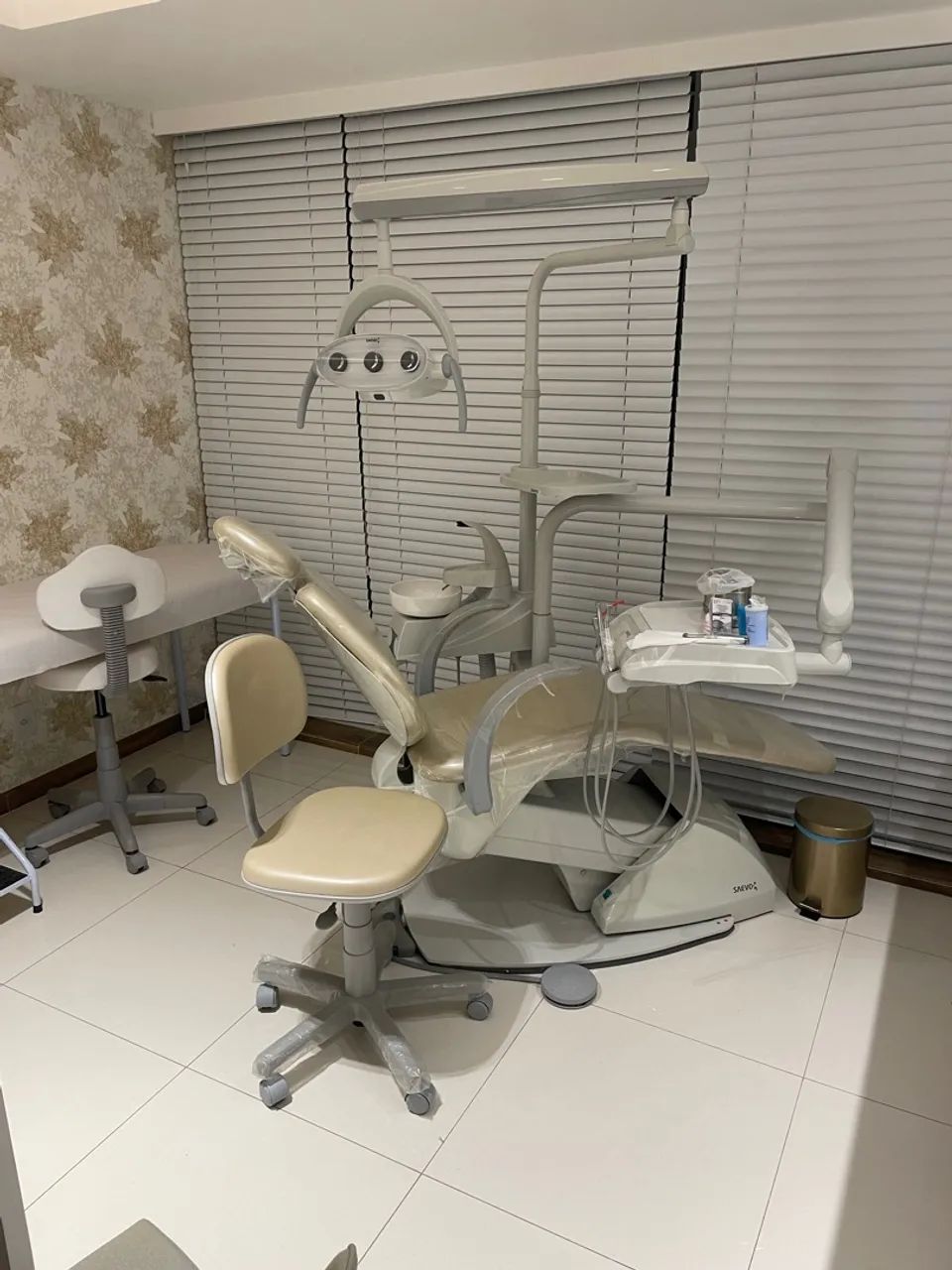 Complete Saevo Dental Chair + Stool, in Perfect Condition.