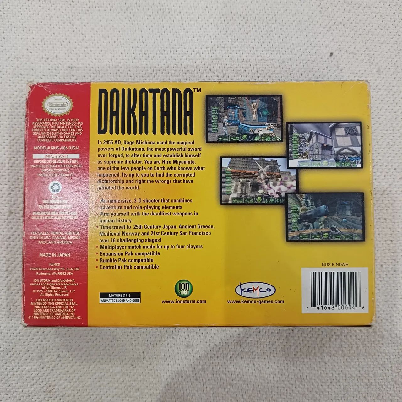 Daikatana John Romero's - COMPLETO - Foto 2