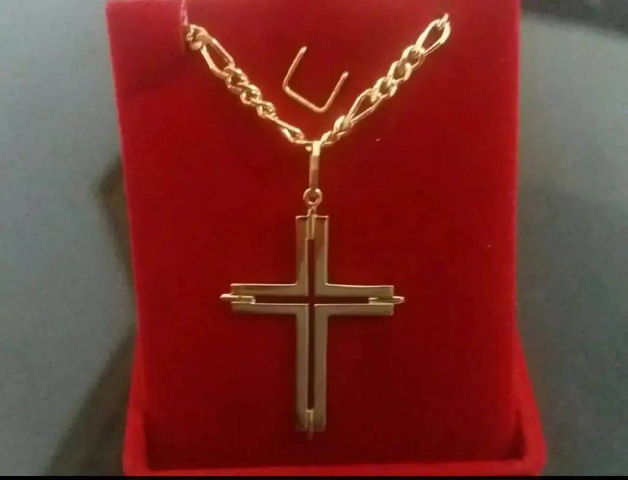 Corrente Grumet 3x1 em Ouro 18k  - Foto 4