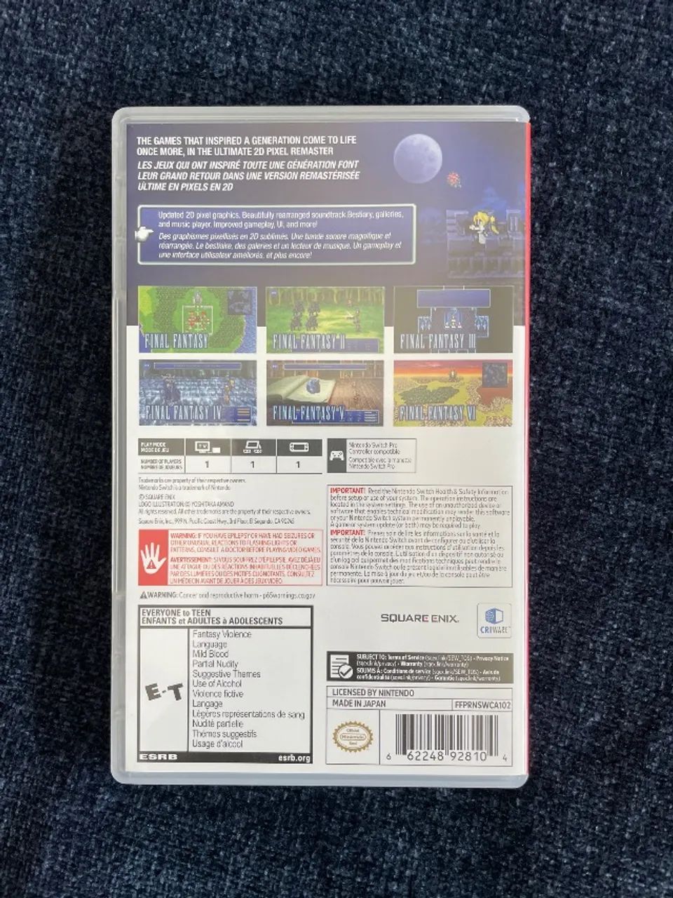 Final Fantasy Collection - Nintendo Switch - Jogos de Vídeo
