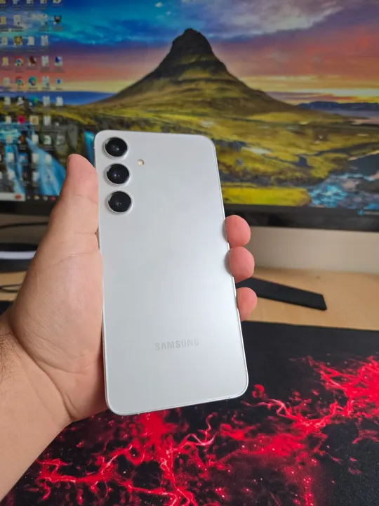 Samsung Galaxy S24 Plus 12/512 gb aceito troca passo cartão