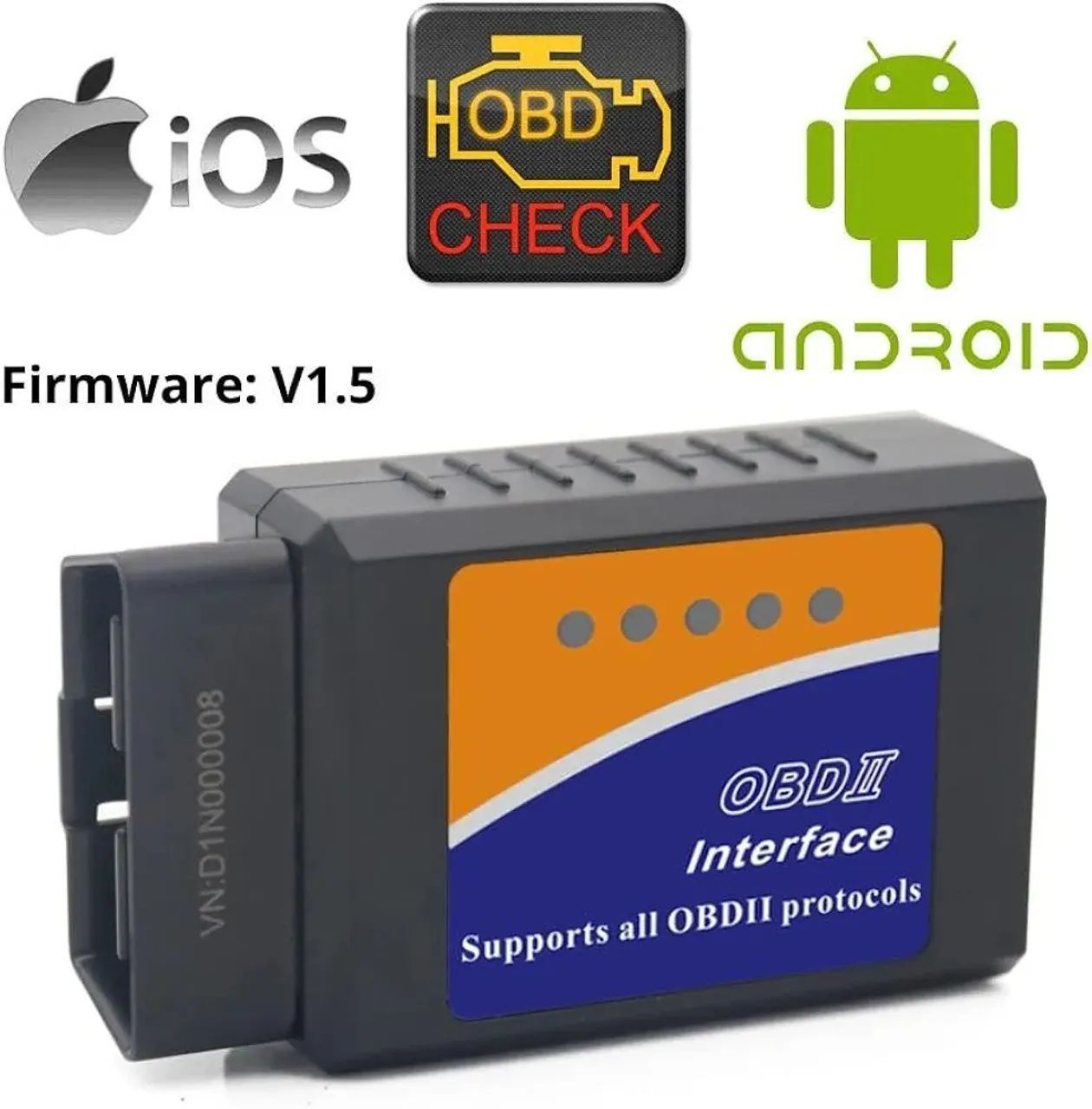 Scaner automotivo de diagnóstico  OBDII Bluetooth  - Foto 4