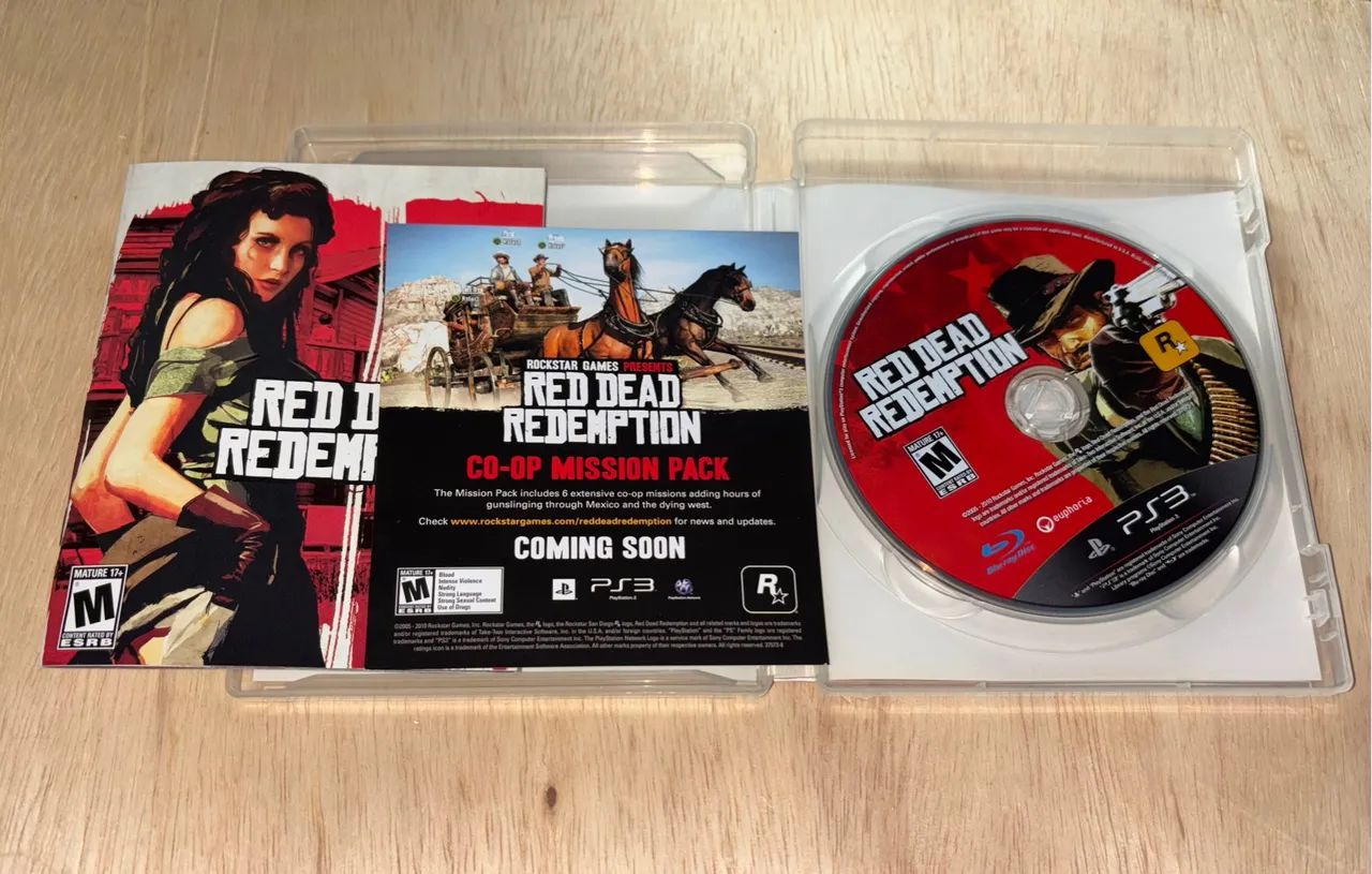 Red Dead Redemption - mídia física - Foto 4
