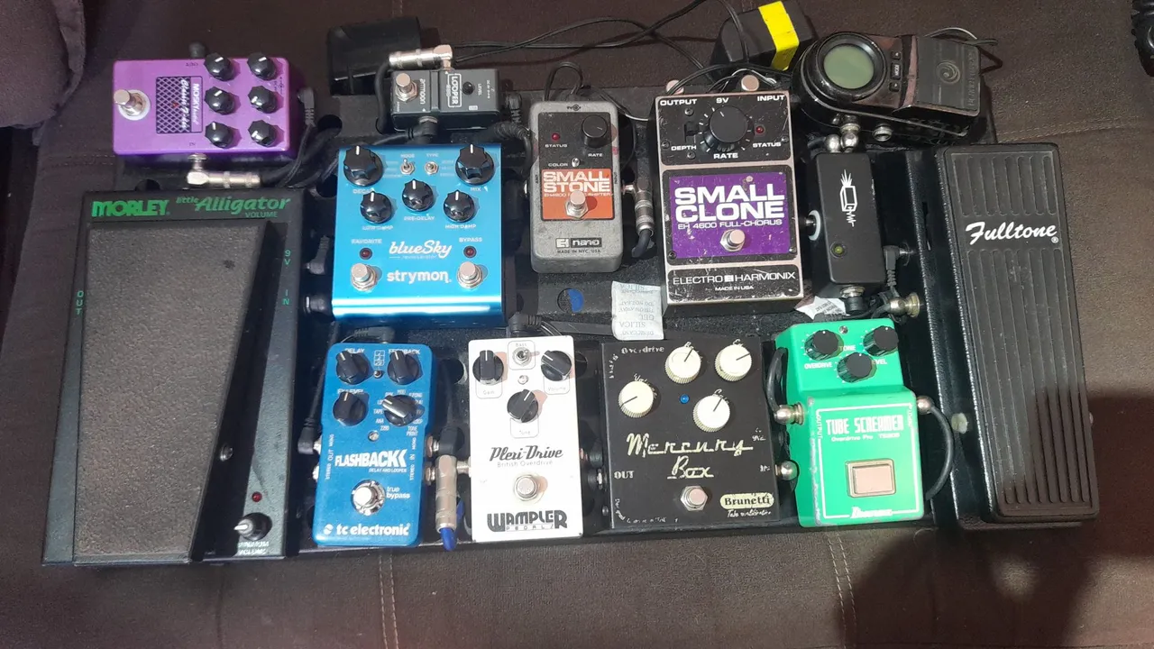 Set up de pedais Guitarra Completo