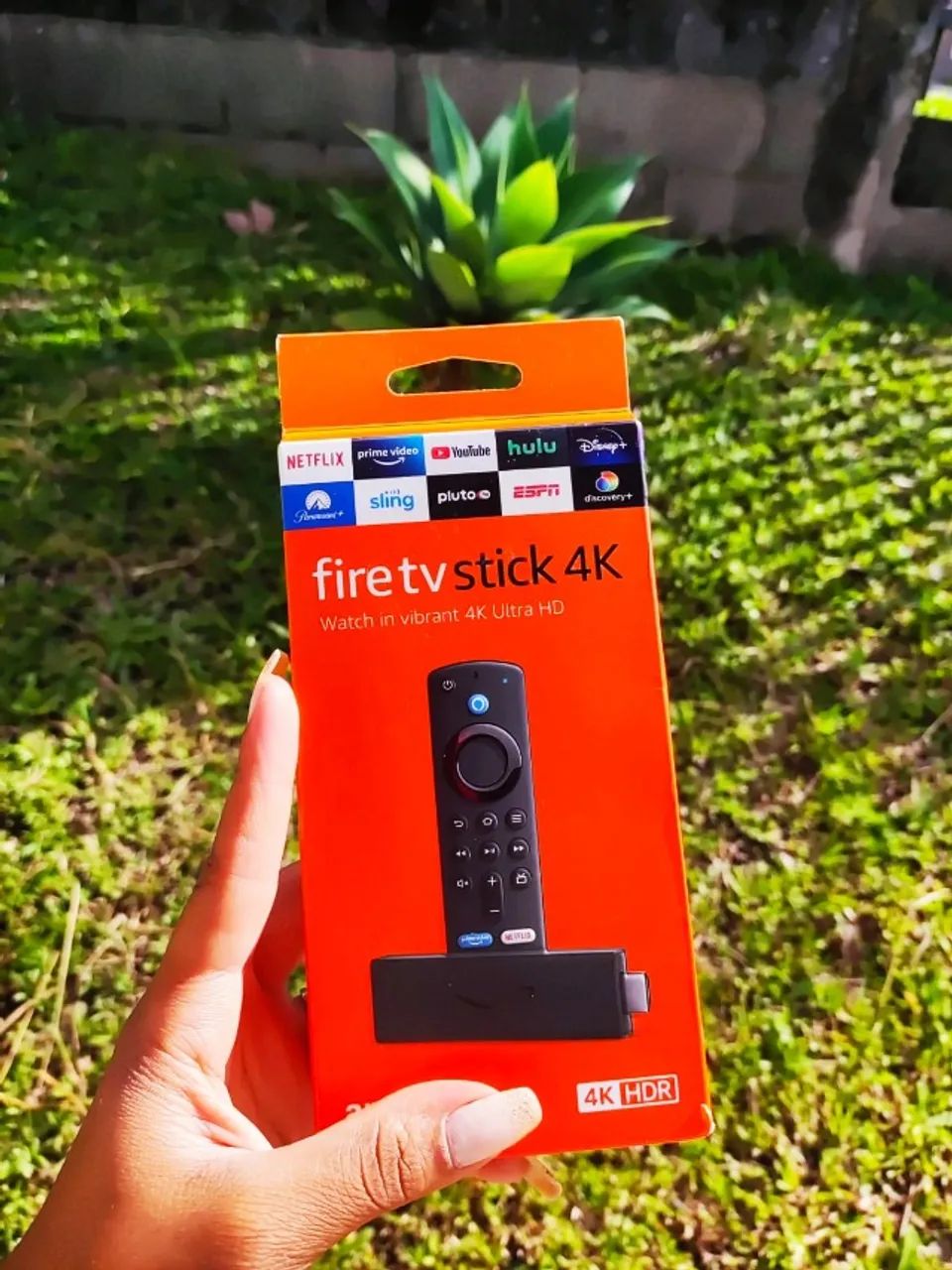 Aparelho transforma tv comum em Smart Amazon Fire 4k "Somos Loja"