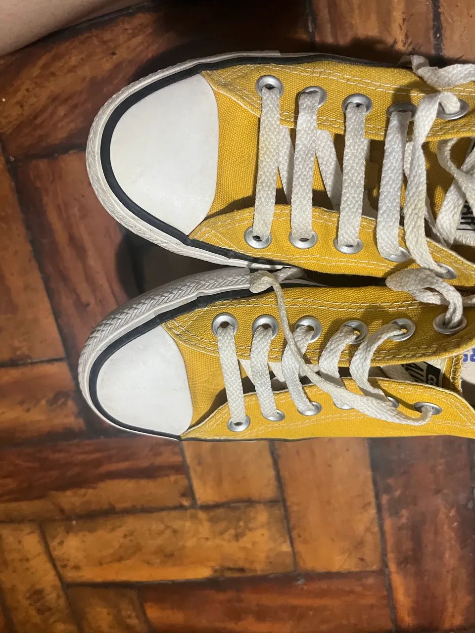 All Star Amarelo Cano Baixo 
