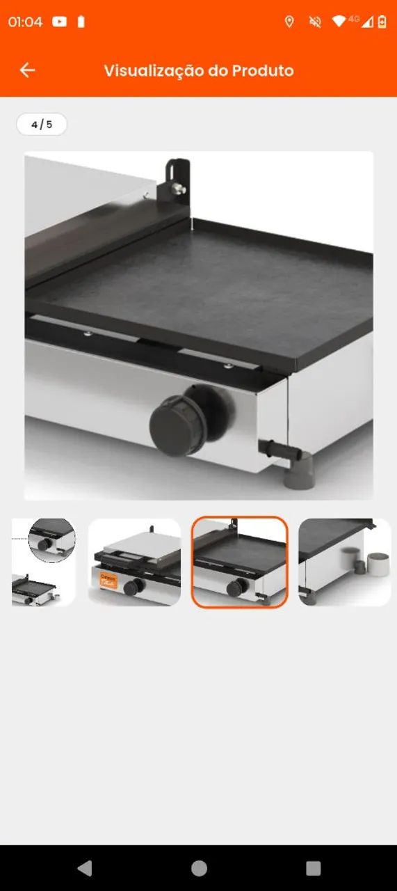 Chapa com prensa tostado  - Foto 2