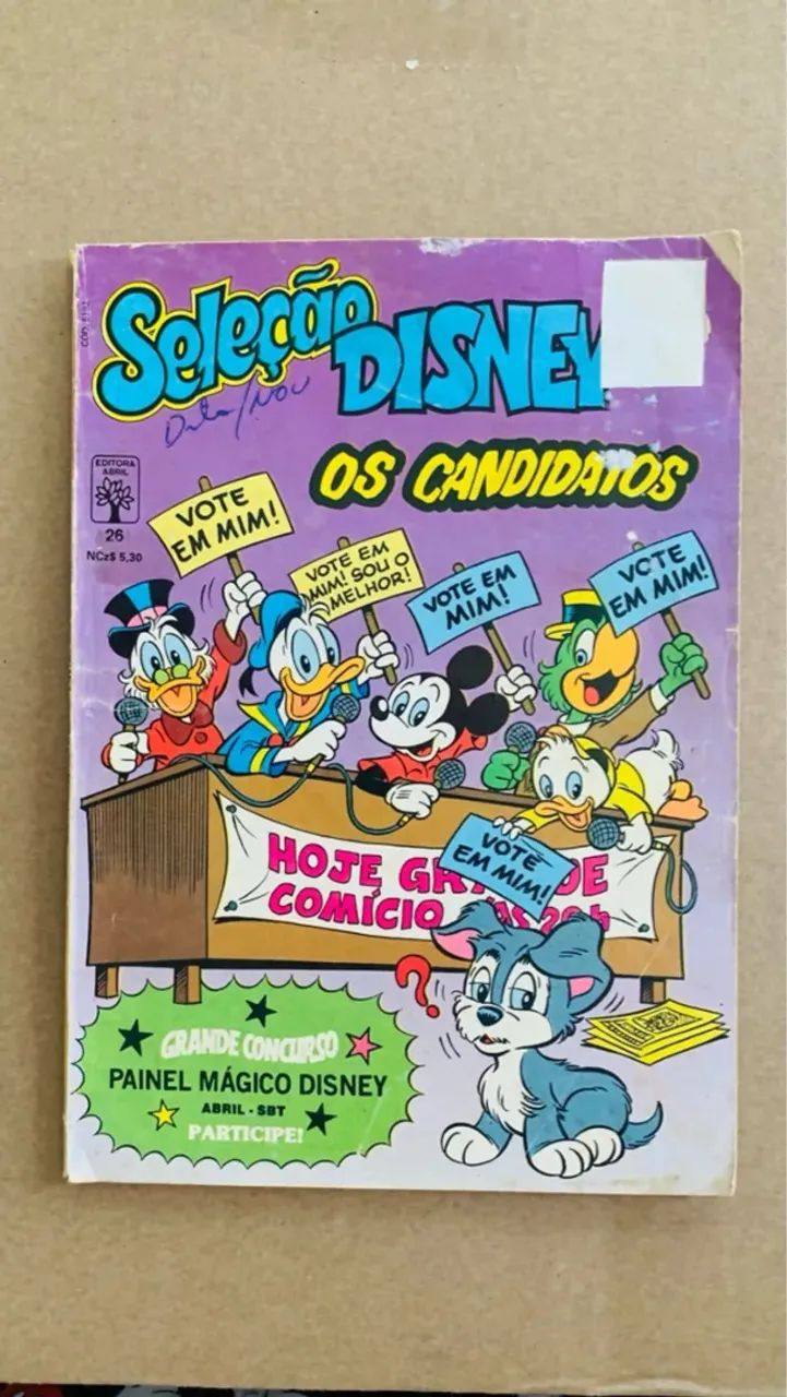 Lote Gibis Disney: Mickey, Donald, Zé Carioca, Urtigão, Margarida - Abril Globo Panini HQ - Foto 2