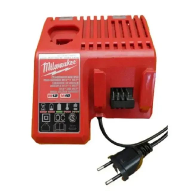 Carregador de Bateria Multi 12V e 18V Bivolt 48-1959 - Milwaukee